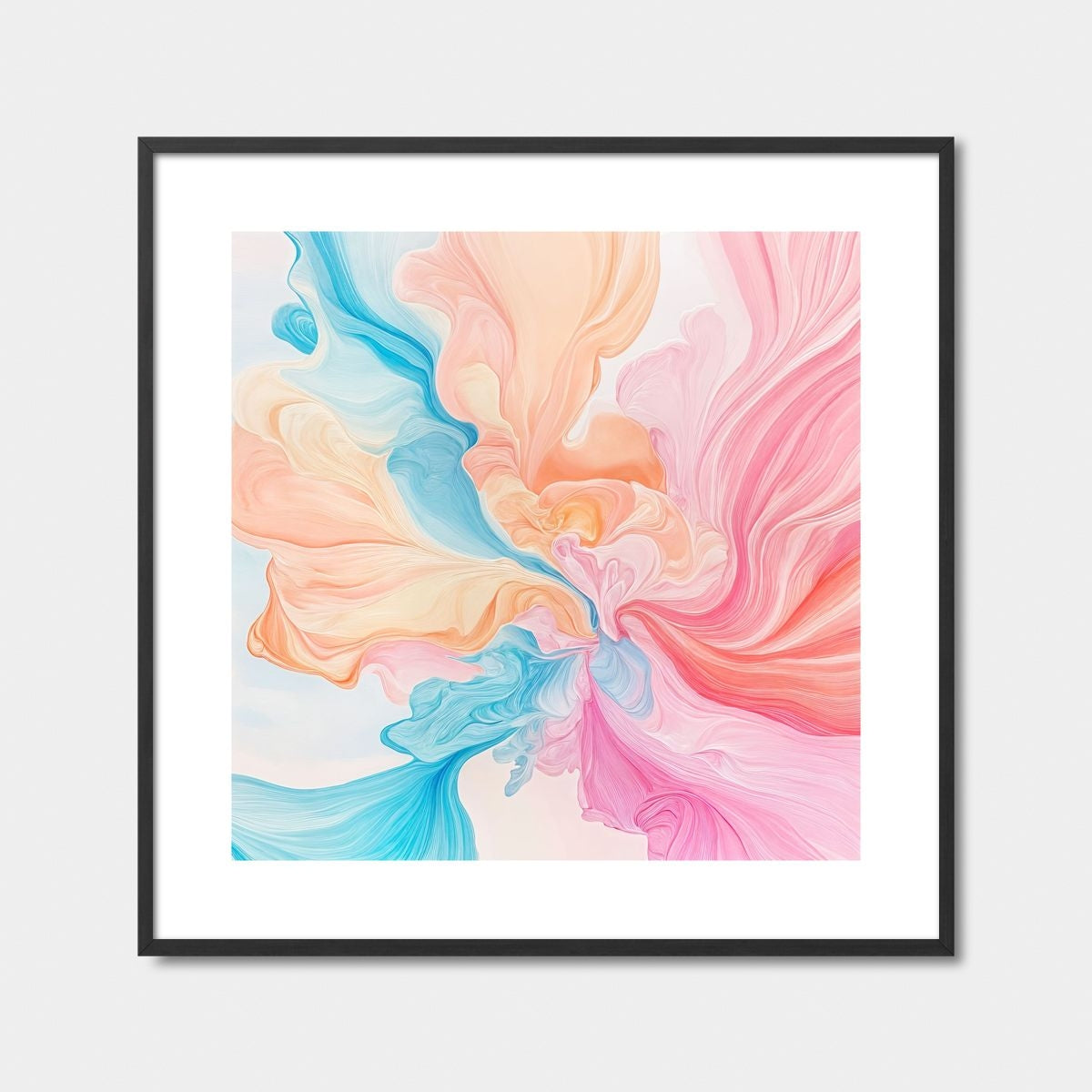 Blended Pastel Movement Art Print Feature Image