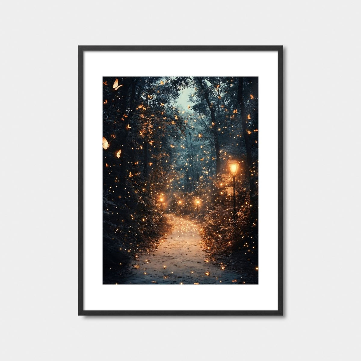 Enchanted Forest Path Art Print Feature Image