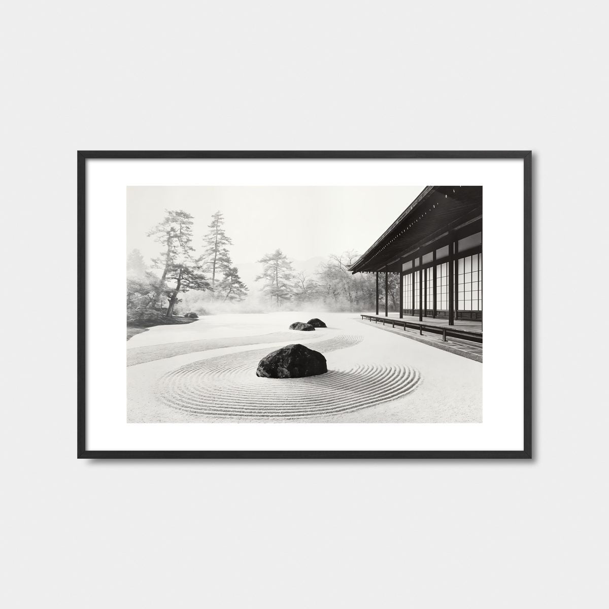 Tranquil Sand Patterns Art Print Feature Image