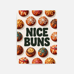 Nice Buns Pastry Delight Art Print Unframed