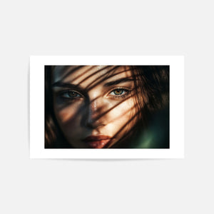 Portrait In Sunlight Art Print Unframed