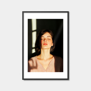 Radiant Light Portrait Art Print Feature Image