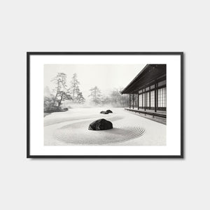 Tranquil Sand Patterns Art Print Feature Image